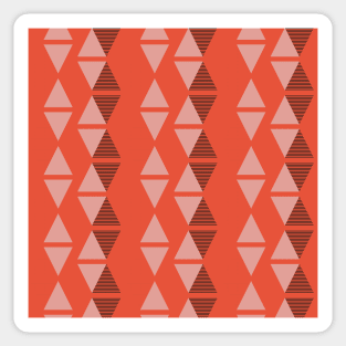 Triangle pattern Sticker